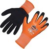 Proflex By Ergodyne Orange A5 Coated Waterproof Gloves, M, PR 7551